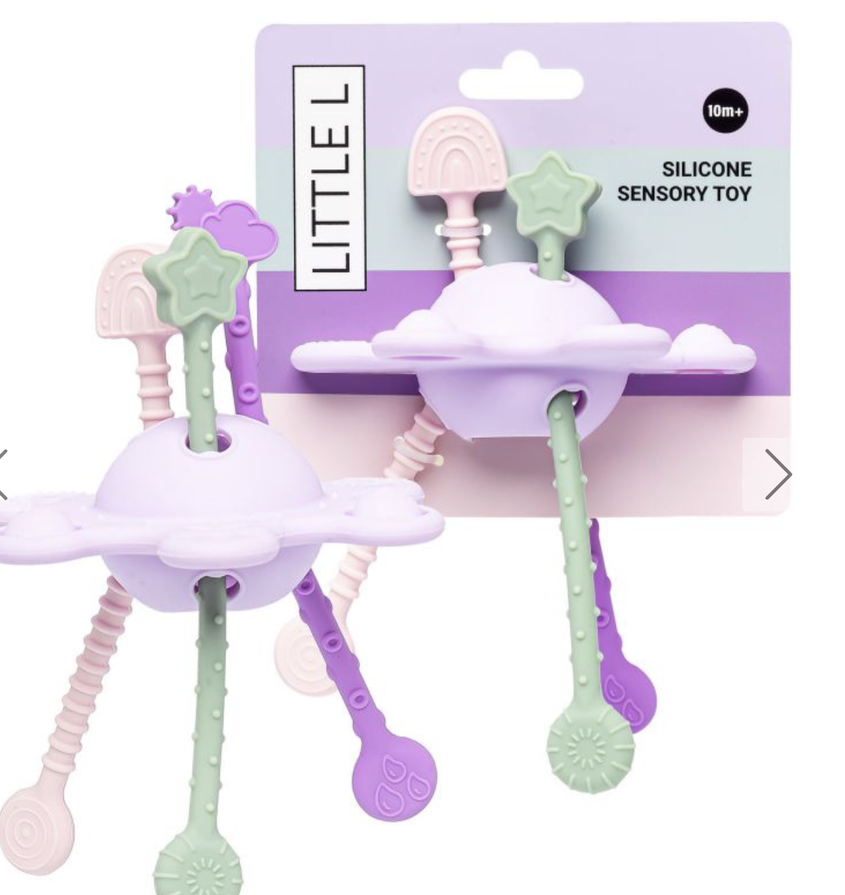 Little L - Silicone sensory Toy Rose