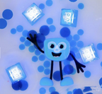 Cube Lumineux Blair - Bleu