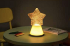 Little L - Lampe à Paillettes Etoiles