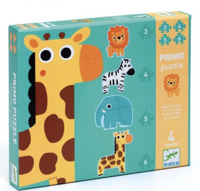 Puzzle primo - Dans la Jungle