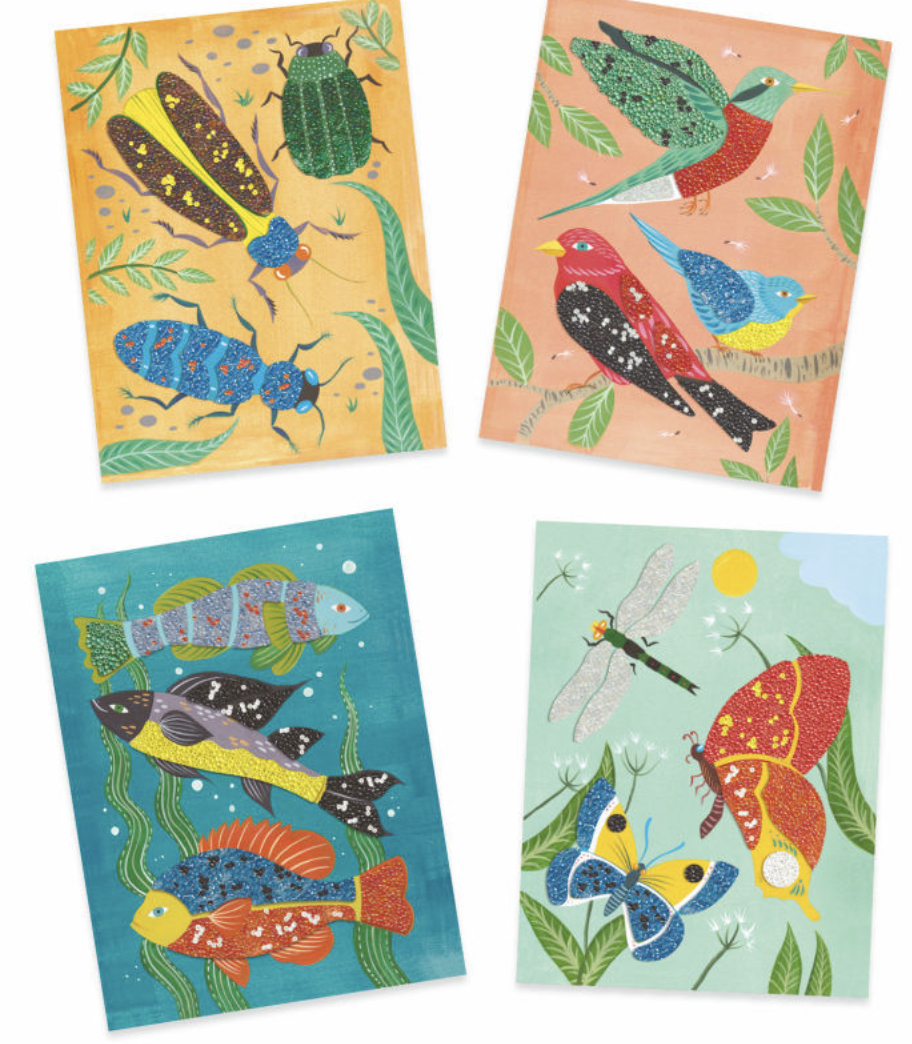 Tableaux de perles - Zoologie