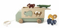 Camion en bois - Animaux