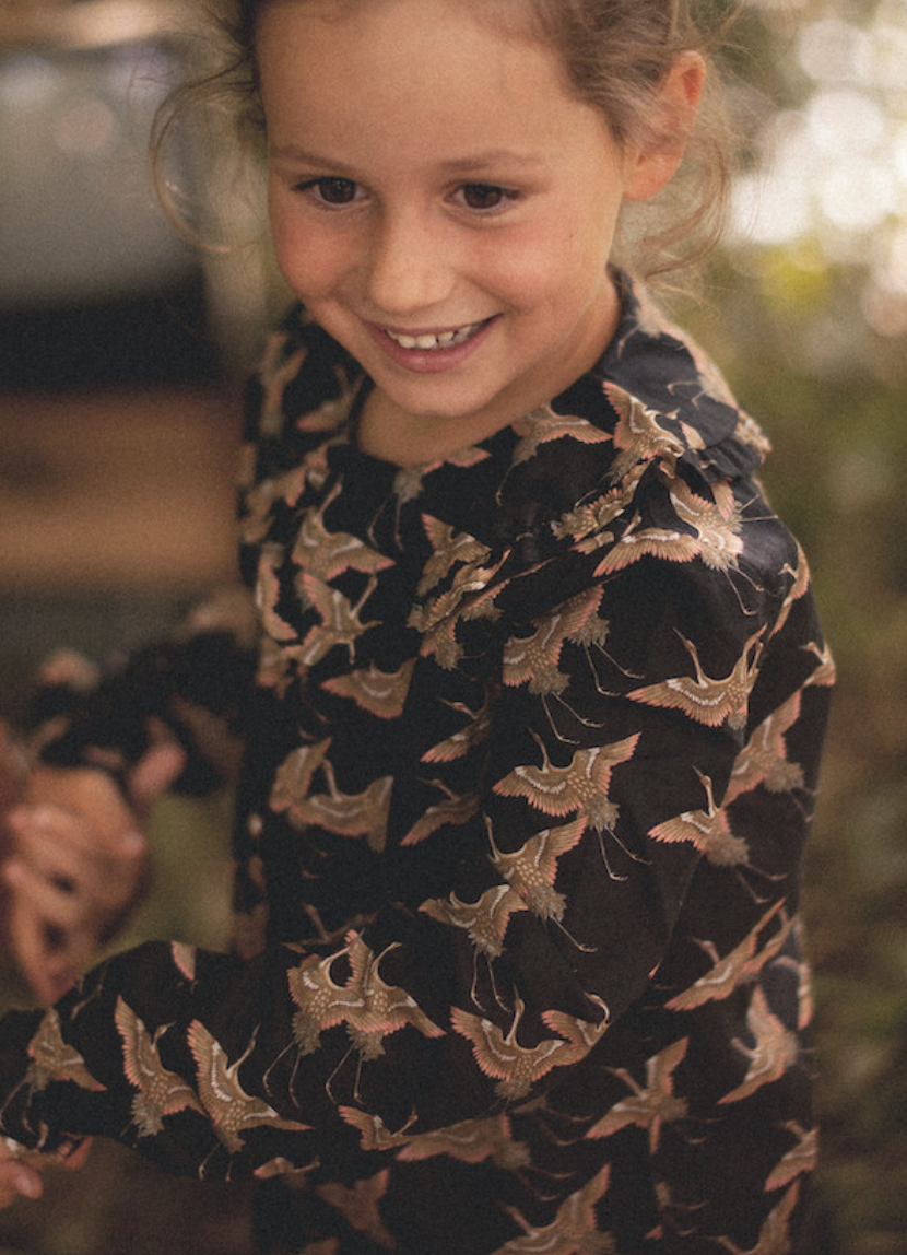 Blouse Mischka - Héron Moonlight