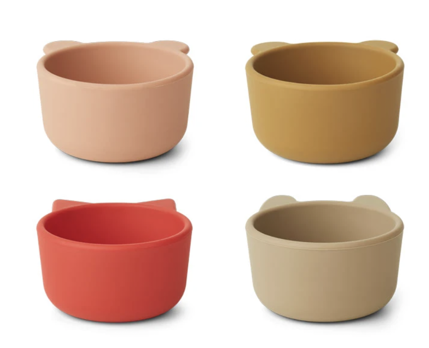 Malene Silicone Bowl - Apple red