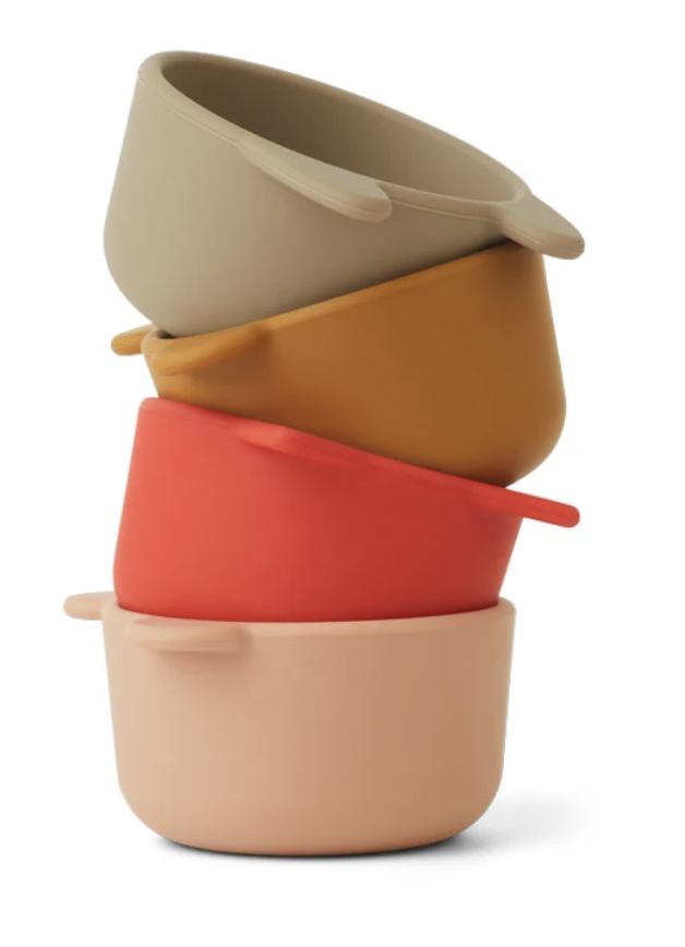 Malene Silicone Bowl - Apple red