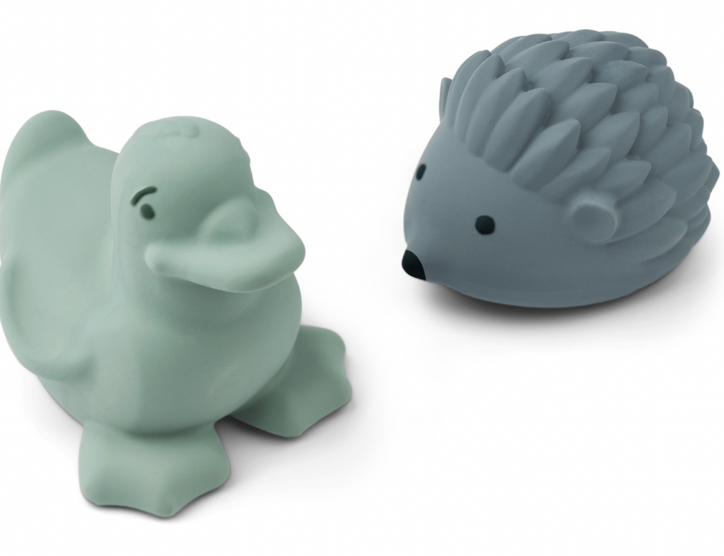 Henrik Jouets de bain - Peppermint - Canard / Hérisson