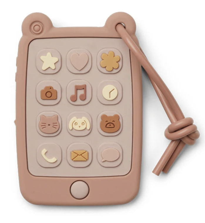 Téléphone - Jouet de dentition - Rose