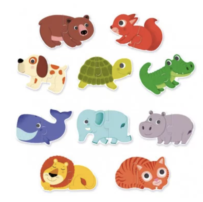 Puzzle duo - Animaux