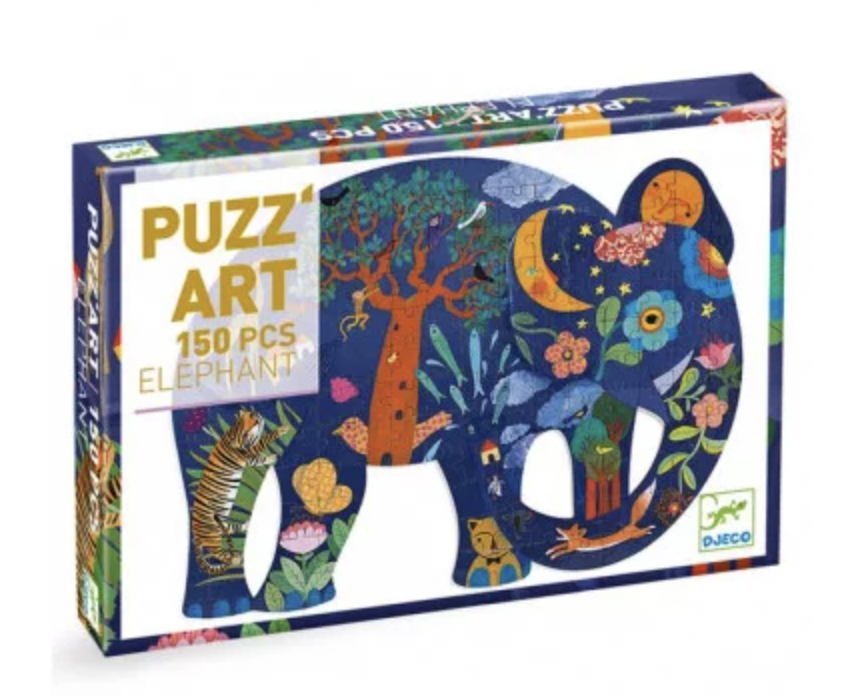 Puzz’art - Éléphant 150 pièces