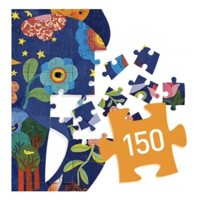 Puzz’art - Éléphant 150 pièces