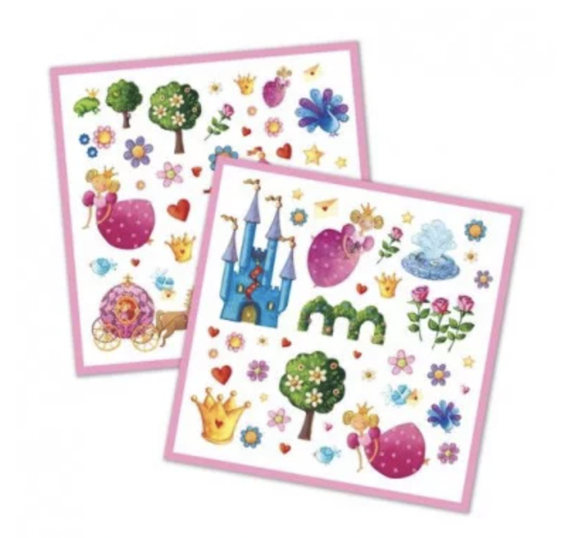 Stickers autocollant - Princesse