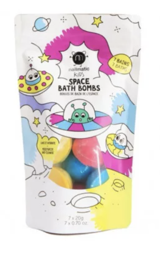 Bombes de bain de l'espace