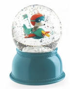 Grosse boule à neige - Avion