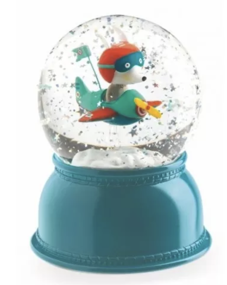 Grosse boule à neige - Avion