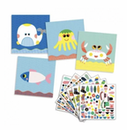 Créer avec des stickers - Marins