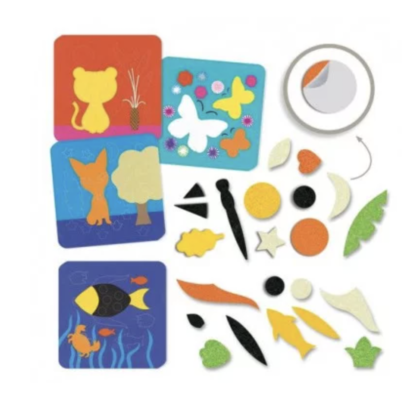 Tableaux de feutrine - Douce nature