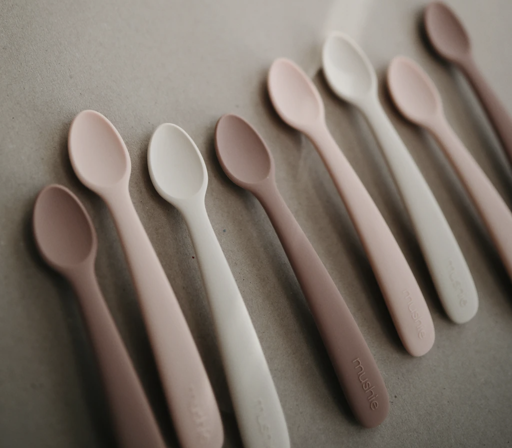 Cuillères en silicone - Blush