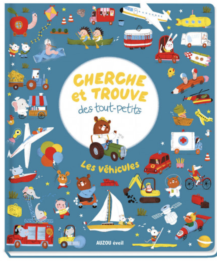 Cherche et trouve des tout-petits - Les véhicules