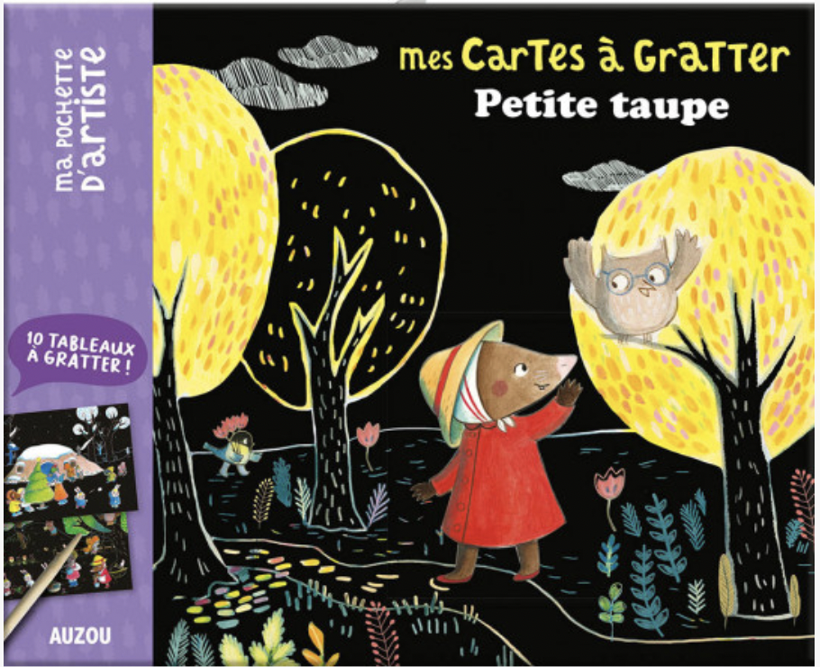 Mes cartes à gratter - Petite taupe