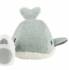 Peluche Moby la baleine - Bruits blancs verte
