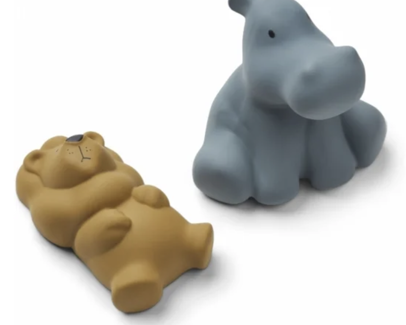 Jouets bain - Vikky Hippo Bleu et Lion