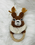 Hochet Crochet - Écureuil