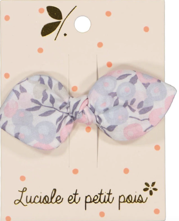 Barrette - MiniLapin - Liberty Wiltshire Jacinthe
