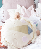 Coussin Lion- Beige