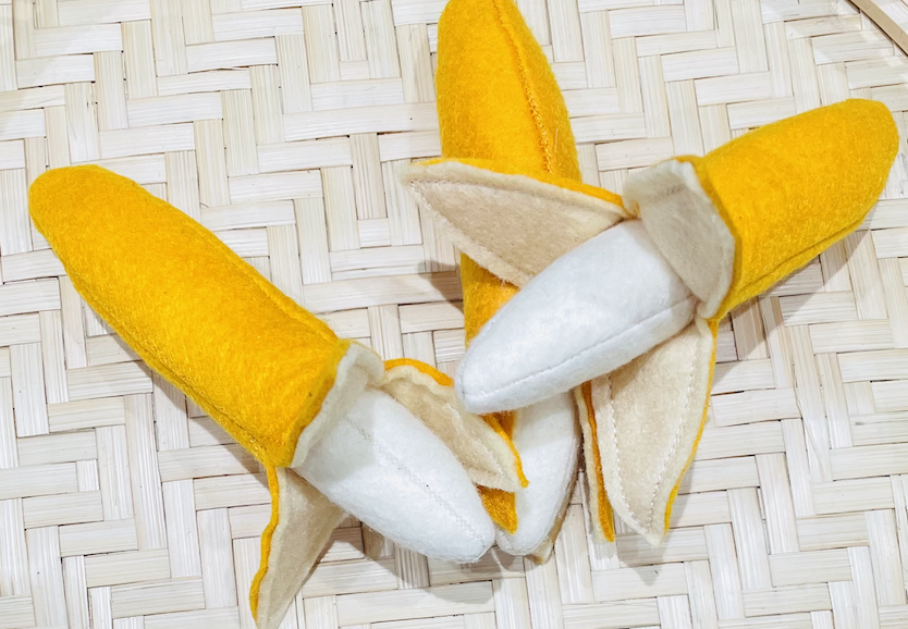 Banane - en Feutrine