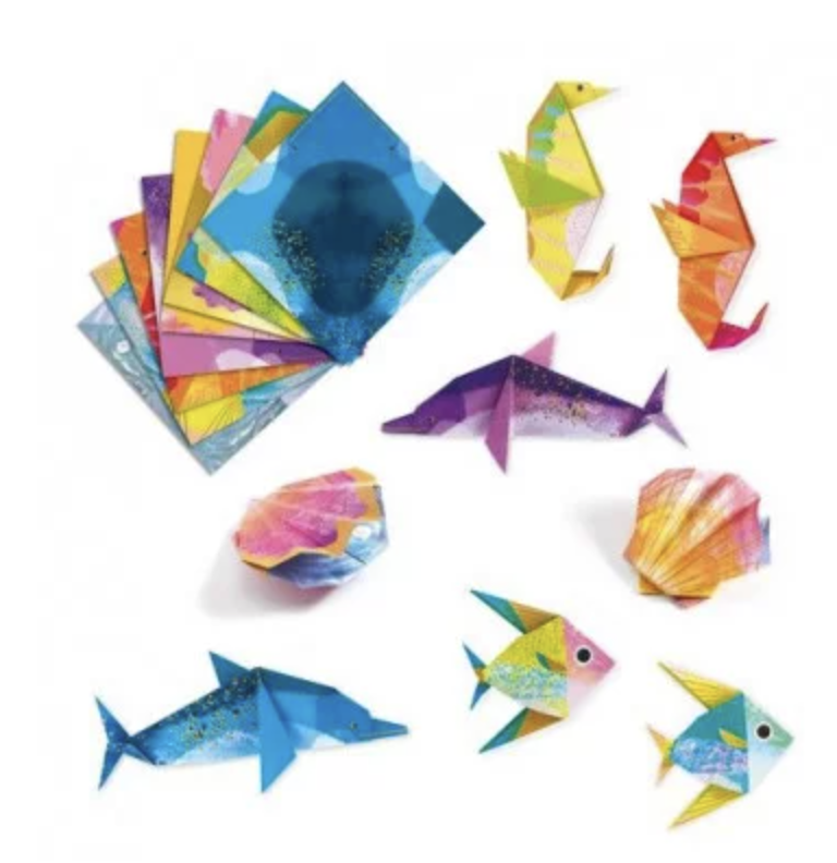 Origami - Animaux marins