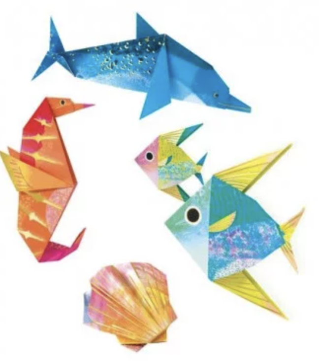 Origami - Animaux marins