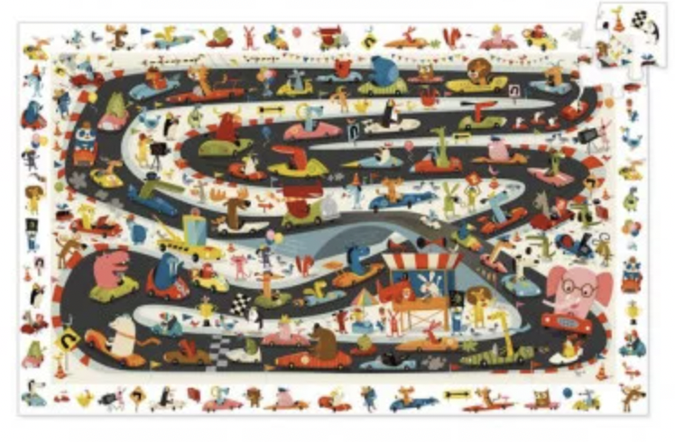 Puzzle observation - Rallye automobile