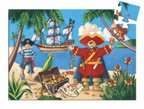Puzzle - Le pirate et son trésor
