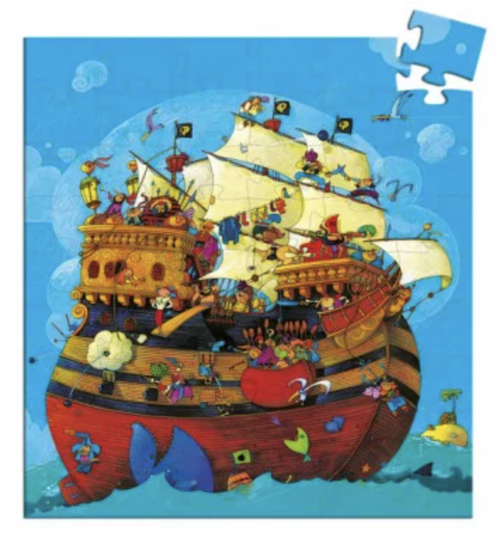 Puzzle - Le bateau de Barberousse