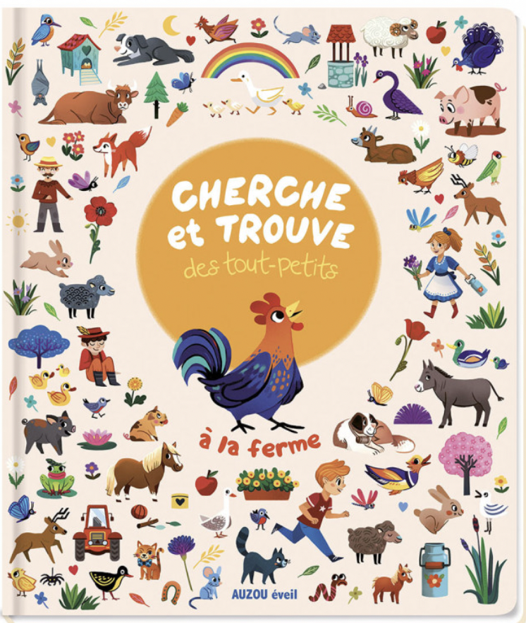 Cherche et trouve des tout-petits - A la ferme