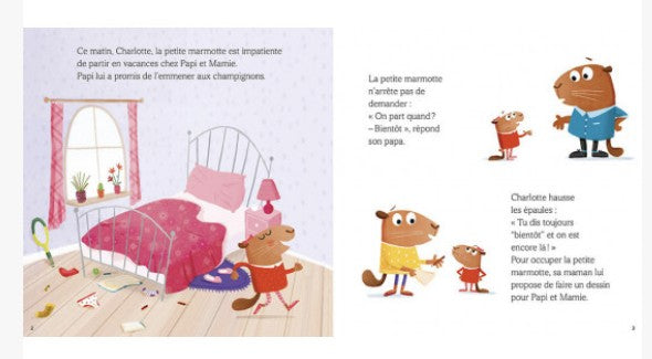 Charlotte à la bougeotte
