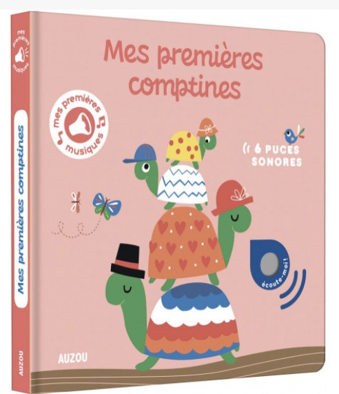 Livre musical - Mes premières comptines