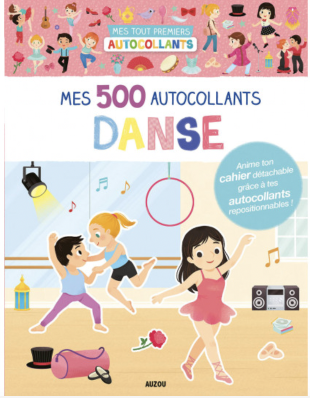 Mes 500 autocollants Danse