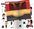 Mes 500 autocollants Danse