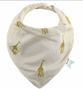 Bavoir bandana - Groovy giraffe