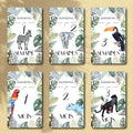 Cartes étapes Safari