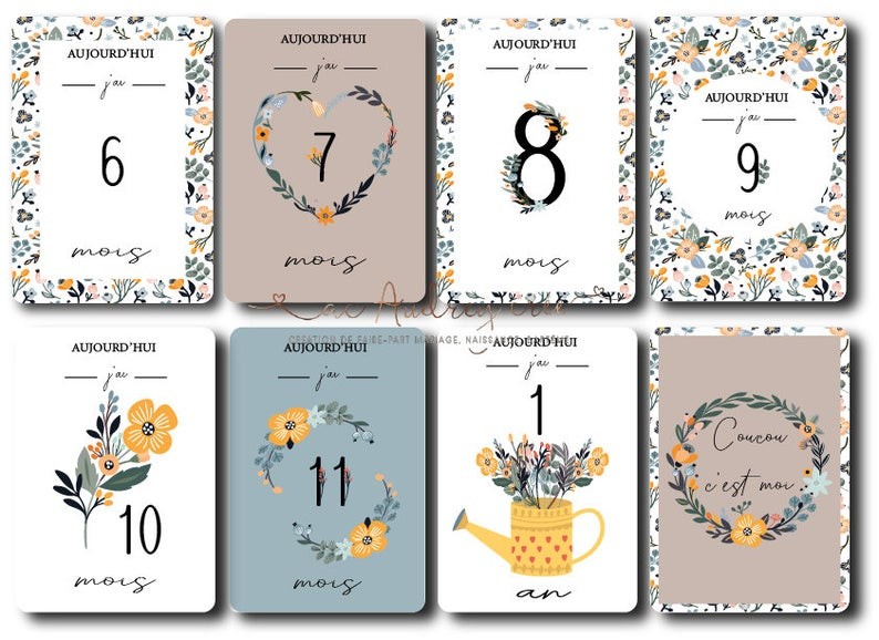 Cartes étapes Fleuries