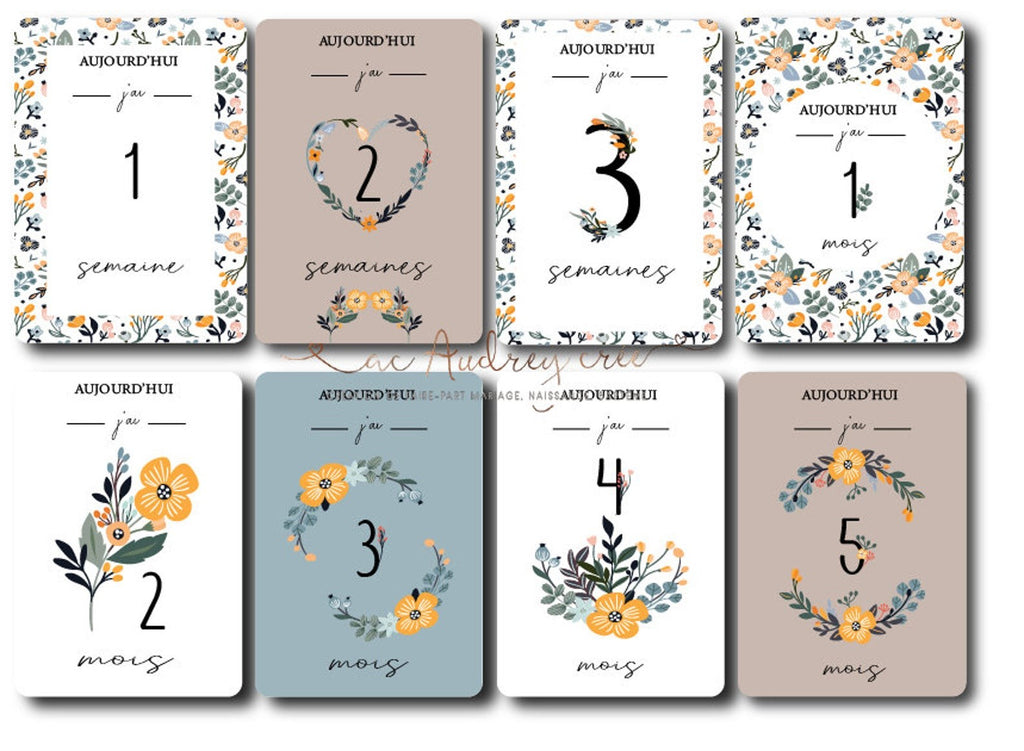 Cartes étapes Fleuries