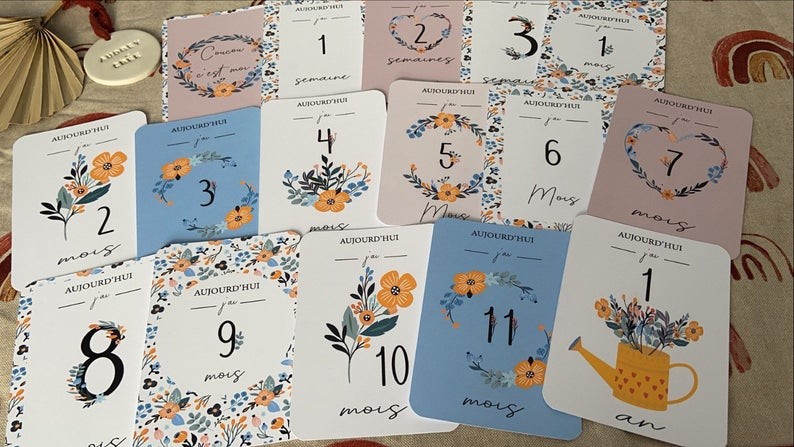 Cartes étapes Fleuries