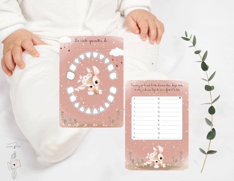 Carte Quenottes Biche