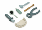 Set de dentiste en silicone - Blue Multimix