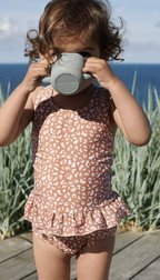 Maillot Amara - Mini Léo - Tuscany Rose