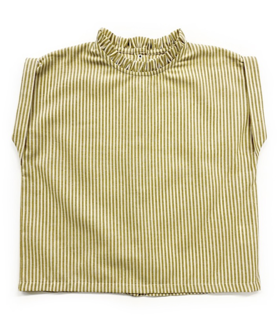 Blouse Kala - Rayures Olive