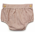 Culotte Abha - Rayures Chocolat