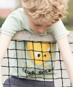 Tee- shirt "Club Soleil" - Vert amande